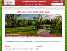 Tablet Screenshot of ewal.se